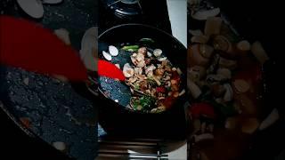 This Easy Clam Stir-Fry Will Change Your Dinner Game!  #Shorts"