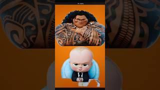 Maui x boss baby#maui #bossbaby #shorts