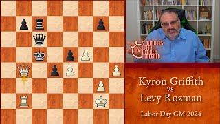 5 Minutes with GM Ben Finegold: Griffith vs Rozman, Labor Day GM 2024