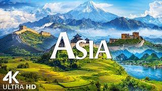 Asia 4K -  Scenic Relaxation Film With Piano Music - Video 4K Nature