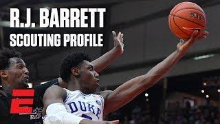 R.J. Barrett preseason 2019 NBA draft scouting video | DraftExpress