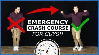 How To Dance Emergency Crash Course (FOR MEN) LEARN ASAP