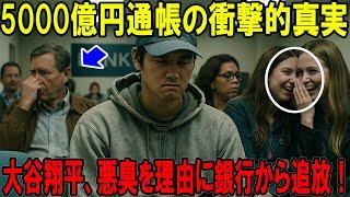大谷翔平、悪臭を理由に銀行から追放！5000億円通帳の衝撃的真実