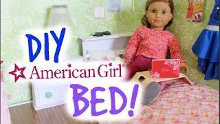 DIY American Girl Doll Bed!