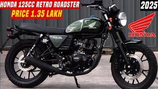 2025 New Honda 125cc Classic Retro Roadster Bike Launched In India Tamil|Price Under 1.35 Lakh Bike