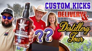 Custom kicks reveal and distillery tour at Garrison Brothers Distillery
