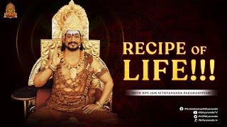 Recipe of Life | Nithyananda Satsang | 06 Apr 2022