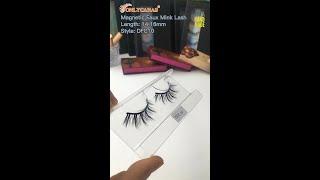 Faux Mink Magnetic Lashes 14-17mm|High-quality Eyelash Manufacturer Vendors Wholesale DFC10 #shorts