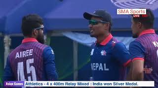 India vs Nepal Cricket Mach Highlights Asian Game!#yashasvi jaiswal 100||