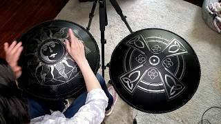 Janis Wilson Hughes. 60 Second Zen Guda Drum Challenge 2020