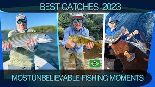 Most Unbelievable Fishing Moments of 2023: from the Amazon to Offshore #fishing