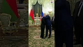 Vladimir Putin Meets Alexander Lukashenko at the Kremlin