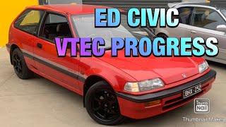ED/EF CIVIC VTEC BUGET BUILD UPDATE