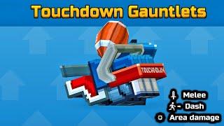 TOUCHDOWN GAUNTLETS NEW FASTEST DASH IN PIXEL GUN 3D