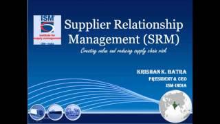 Webinar on Supplier Relationship Management