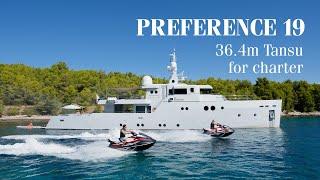 PREFERENCE 19 - 36.4m Tansu Custom Expedition Luxury Yacht for Charter