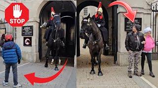 KING’S GUARD TOOK FIRM-ACTIONS! GET OUT OF THE BOX! | ROYAL GUARD, HORSE GUARD