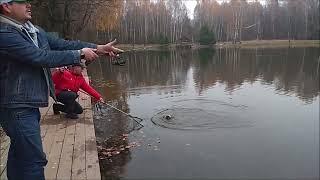 Закидушка, бомбарда, спиннинг. Клёвое место, Лосиный остров, нижний водоём.