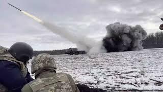 Ukraine - 30.12.2024. BM-30 Smerch MLRS Of The Ukrainian 107th Rocket Artillery Brigade In Action.