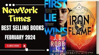 New York Times Best Selling Books February 2024