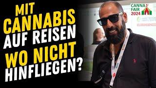 wo sollte man mit Cannabis nicht hinfliegen? Reisen mit Cannabis Cannafair Düsseldorf 2024