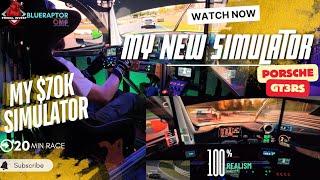 New racing simulator build 2024 Qubic Motion Simagic