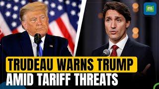 Canada PM Justin Trudeau Vows To Retaliate If United States Imposes Tariffs