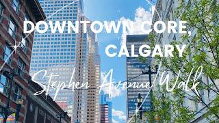 Come With Me To Beautiful Calgary Downtown Core! Alberta - Canada 