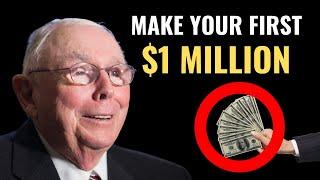 Charlie Munger: How to Make Your First $1 Million (5 Steps)