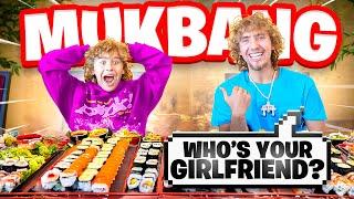 NILES HAS A NEW GIRLFRIEND?? (MUKBANG WITH NOAH AND NILES)