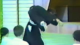 5th World Congress of the Aikido Federation, hosted in Tanabe in 1988. Sadateru Arikawa