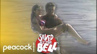 Saved by the Bell | Slater Rescues a Girl at the Beach