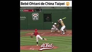 Fan Chen-Jun  lanza a 80 MPH y conecta batazos como Ohtani en Little League World Series #LLWS