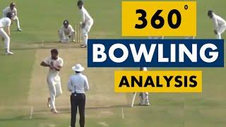 Shiva Singh's Switch Bowling Action (360-degree delivery) Analysis |  Analysis Series