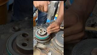 How to jcb main oil seel fitting #shortsfeed #automobile #repair #mechanic #car #machine #korba #on