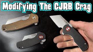 Modifying the CJRB Crag Pocket Cleaver - Fiets of Strength, Ep.4