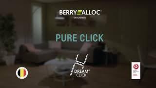 Кварц виниловый пол Berry Alloc PURE click. Инструкция по укладке пвх плитки замковой.