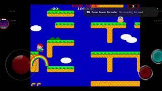 Rainbow islands Retroxel arcade gameplay video