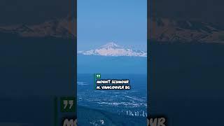 Majestic Mount Baker from Mount Seymour North Vancouver BC. #britishcolumbia #travel