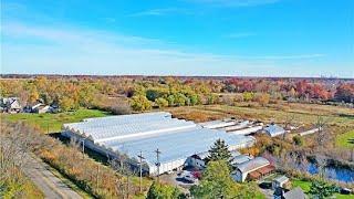 Farm for Sale - 8.8 Acres Greenhouse Farm in Thorold, for $2,390,000