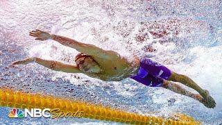 Caeleb Dressel's 100 fly world title - underwater camera | NBC Sports