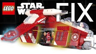 Ich RETTE dein neues Republic GUNSHIP (TOP 4)  Lego Star Wars 75354 MOC