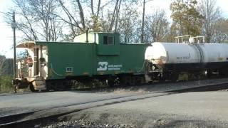 11/1/16 - BNSF Centralia, IL yard job w/ Caboose #1