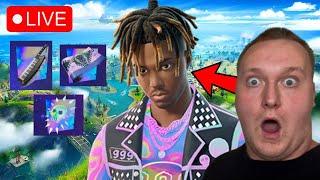 LIVE! - NEW *JUICE WRLD* FORTNITE SKIN! (Chapter 2 Remix)