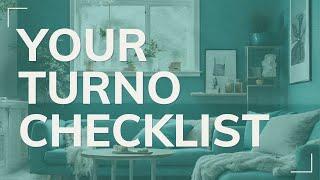 Your Turno Checklist