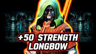 50 Strength LONGBOW BACKSTEP Glass Cannon Build! Dark and Darker