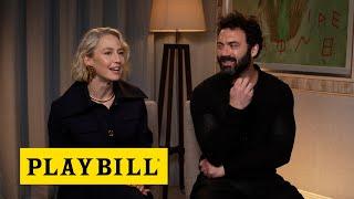 Carrie Coon and Morgan Spector on Which Broadway Actor They Want to See on The Gilded Age