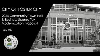 Business License Tax Modernization Town Hall Meeting (in-person)