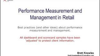 Retail Best Practices in Scorecarding: 1 of 8