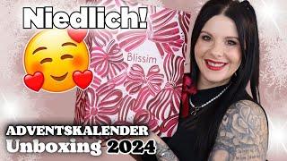 Niedlich!  Blissim Box Adventskalender 2024 Inhalt